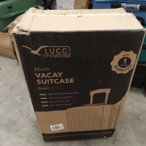 BOXED 24INCH VACAY SUITCASE RAVEN 