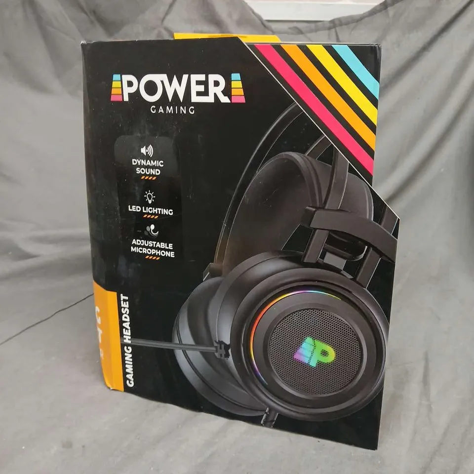 POWER GAMING EMP CHOPPER GAMING HEADSET BLACK 