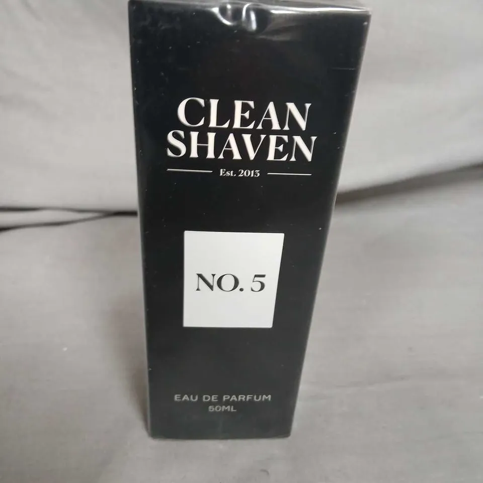 BOXED AND SEALED CLEAN SHAVEN NO.5 EAU DE PARFUM 50ML