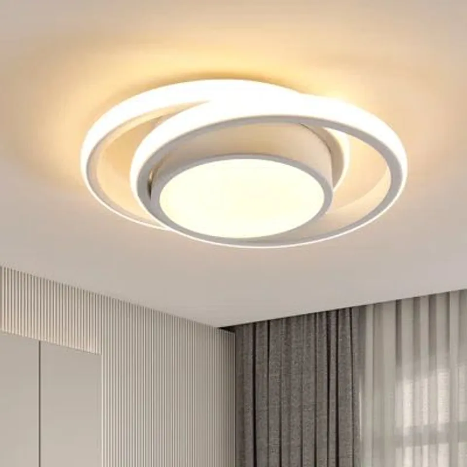 BOXED METAPONI 2-LIGHT 27CM LED FLUSH MOUNT CEILING LIGHT