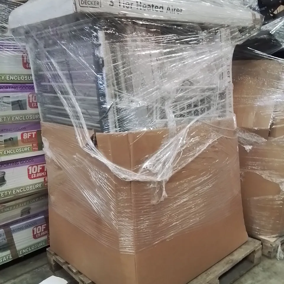 PALLET OF HEATED CLOTHES AIRERS