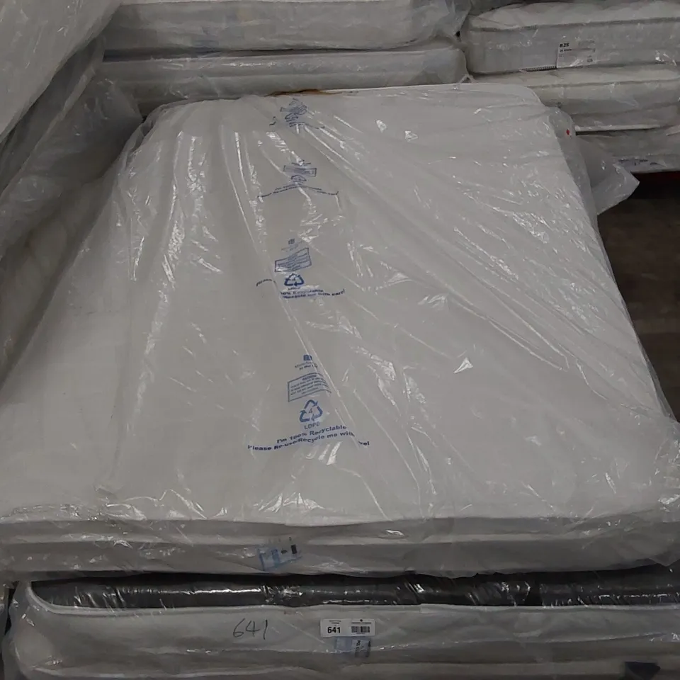 BAGGED AKAMU SERENITY BOX-TOP COMFORT COIL 4'6" DOUBLE MATTRESS 