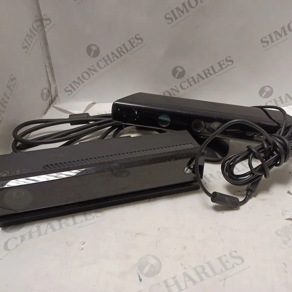 XBOX ONE AND XBOX 360 KINECTS