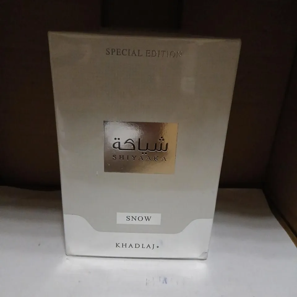 BOXED AND SEALED SPECIAL EDITION SHIYAAKA SNOW EAU DE PARFUM 100ML