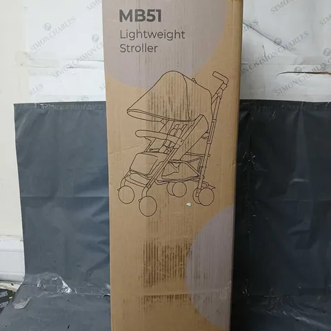 MY BABIIE MB51 PLUS STROLLER - QUILTED SAND - COLLECTION ONLY