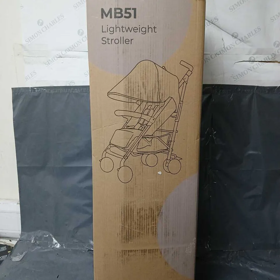 MY BABIIE MB51 PLUS STROLLER - QUILTED SAND - COLLECTION ONLY