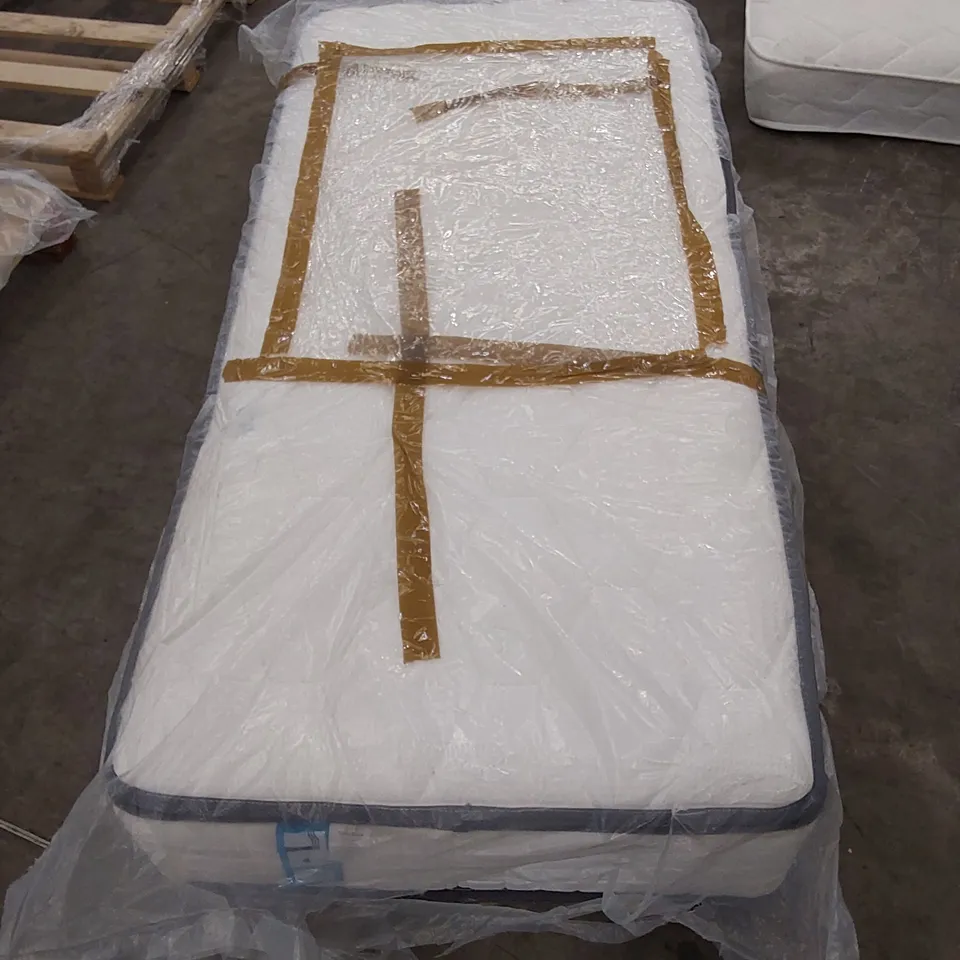 BAGGED 3' SINGLE HORRELL BLISS PILLOW TOP POCKET SPRUNG MATTRESS 