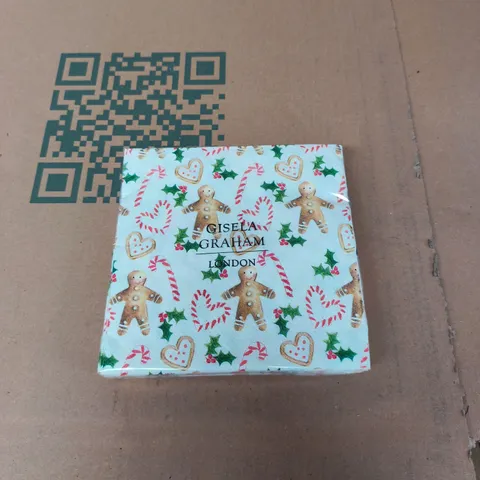 PALLET CONTAINING LARGE QUANTITY OF (APPROX 130 BOXES, 12 PACKS PER BOX) CHRISTMAS THEMED PAPER NAPKINS - COLLECTION ONLY