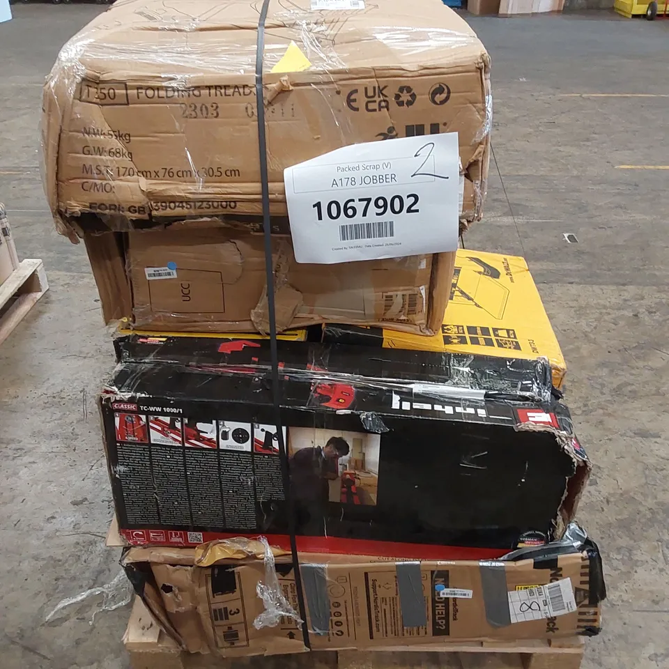 PALLET TO CONTAIN APPROX  8 CONSUMER GOODS AND PRODUCTS TO INCLUDE; 