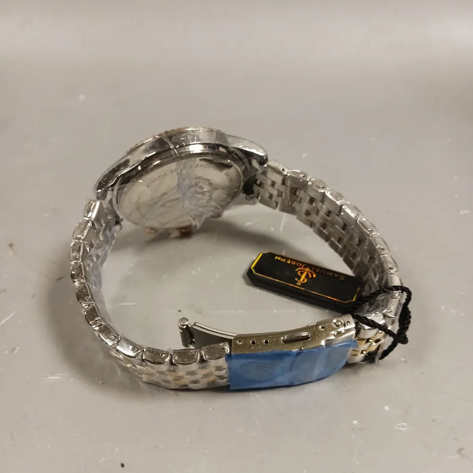 SAMUEL JOSEPH SPEED EXQUISITE TWO TONE WATCH 