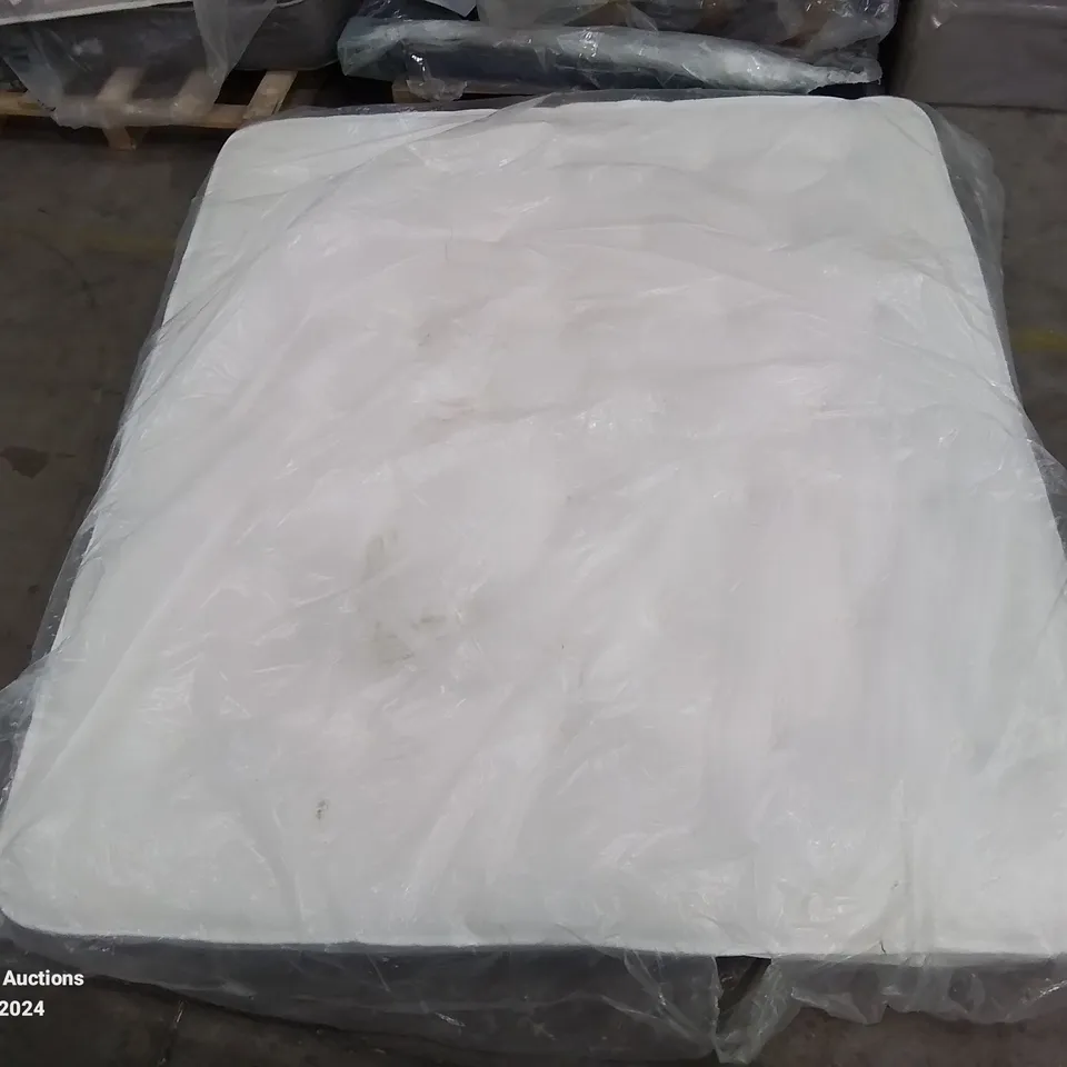 QUALITY BAGGED MEMORY OPEN COIL SUPER KING SIZE 6FT MATTRESS
