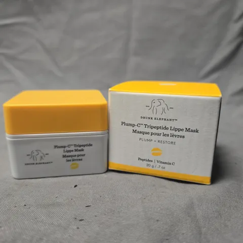 BOXED DRUNK ELEPHANT PLUMP-C TRIPEPTIDE LIP MASK – LIP CARE, 20 G (0.7 OZ)