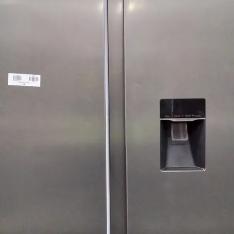 SWAN SR156110I 91CM WIDE, TOTAL NO FROST, AMERICAN STYLE FRIDGE FREEZER WITH WATER DISPENSER - INOX