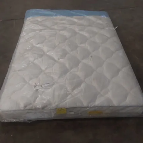 QUALITY BAGGED DOUBLE 135cm AIRSPRUNG LUXURY QUILTED MEDIUM MATTRESS