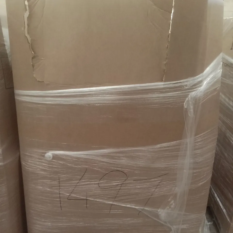 PALLET OF ASSORTED ITEMS INCLUDING STORAGE STOOL, AIR COOLER, KITCHEN FAUCET, TOILET SEAT, DOOR MAT, PARASOL BASE