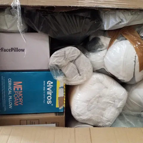 PALLET OF 2 BOXES CONTAINING ASSORTED ORTHOPEDIC PILLOWS & CUSHIONS