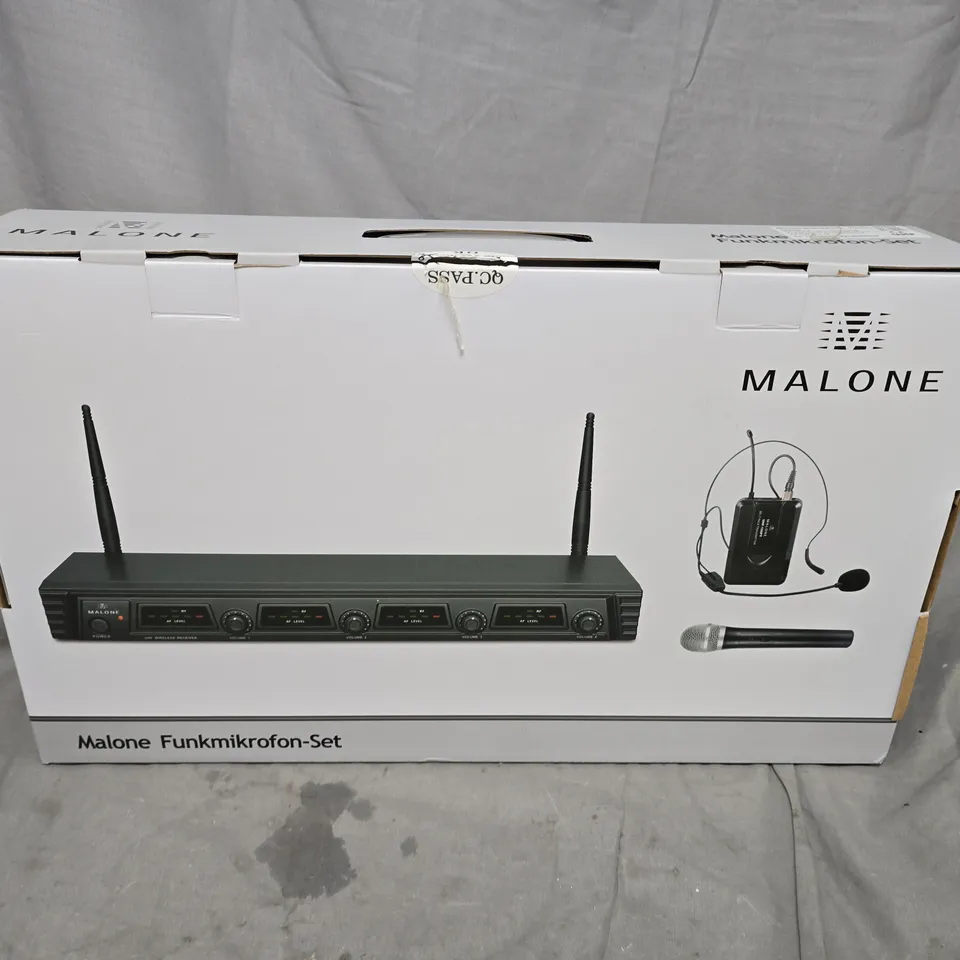 MALONE WIRELESS MICROPHONE SET 