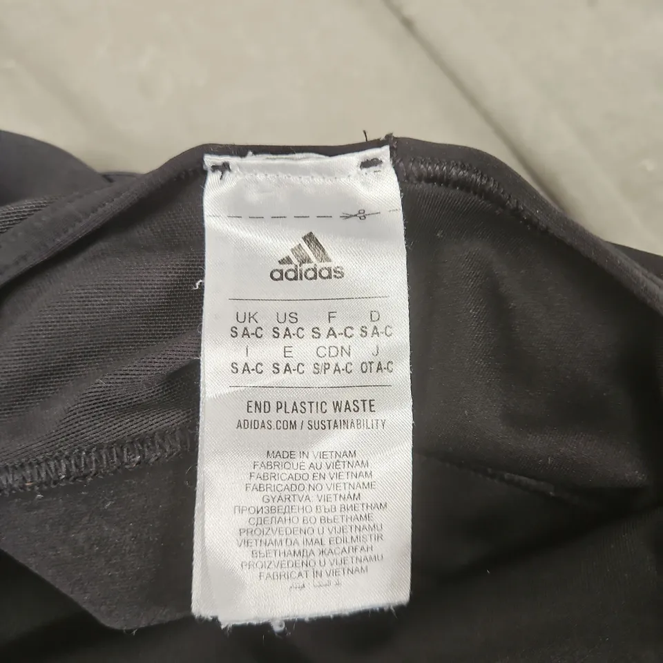 ADIDAS WOMEN'S BLACK SPORTS BRA - SIZE S A-C