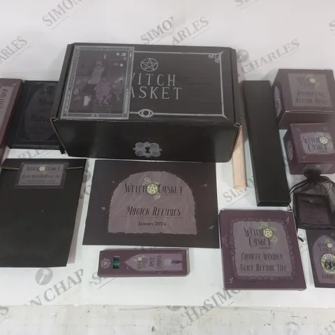 BOXED WITCH CASKET JANUARY 2024 GIFT SET