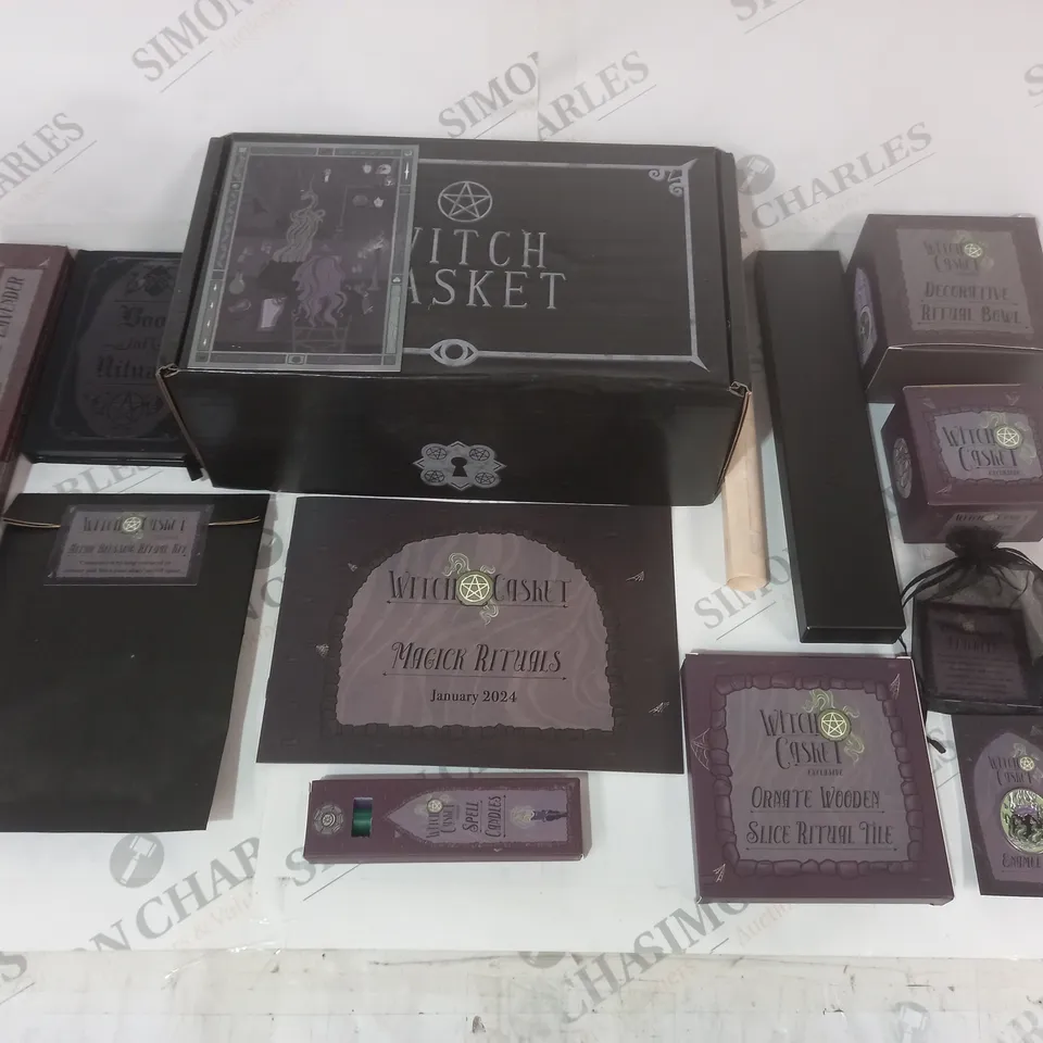 BOXED WITCH CASKET JANUARY 2024 GIFT SET