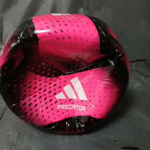 ADIDAS PREDATOR BALL IN PINK/BLACK (SIZE 4)