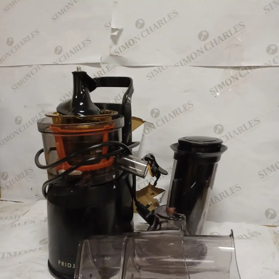 FRIDJA MASTICATING JUICER - BLACK (F1900)