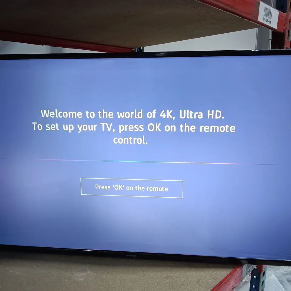 BOXED SHARP SMART TV 4K UHD 42" 4K ULTRA HD 42CJ2K