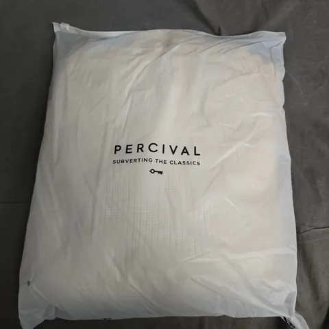 BAGGED PERCIVAL MEYER KNITTED TURTLE NECK FISHERMAN IN COTTON ECRU - XL