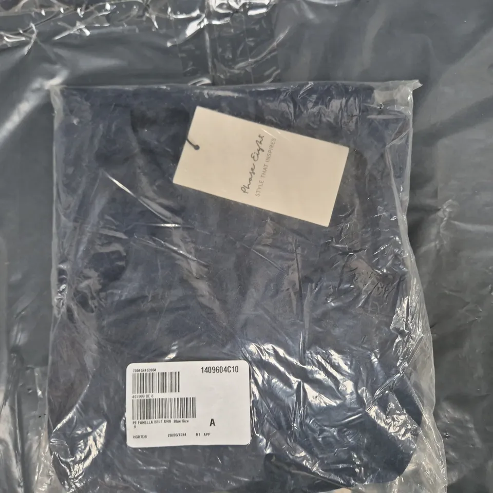 SEALED PHASE EIGHT FANELLA JERSEY DRESS IN BLUE SIZE 8
