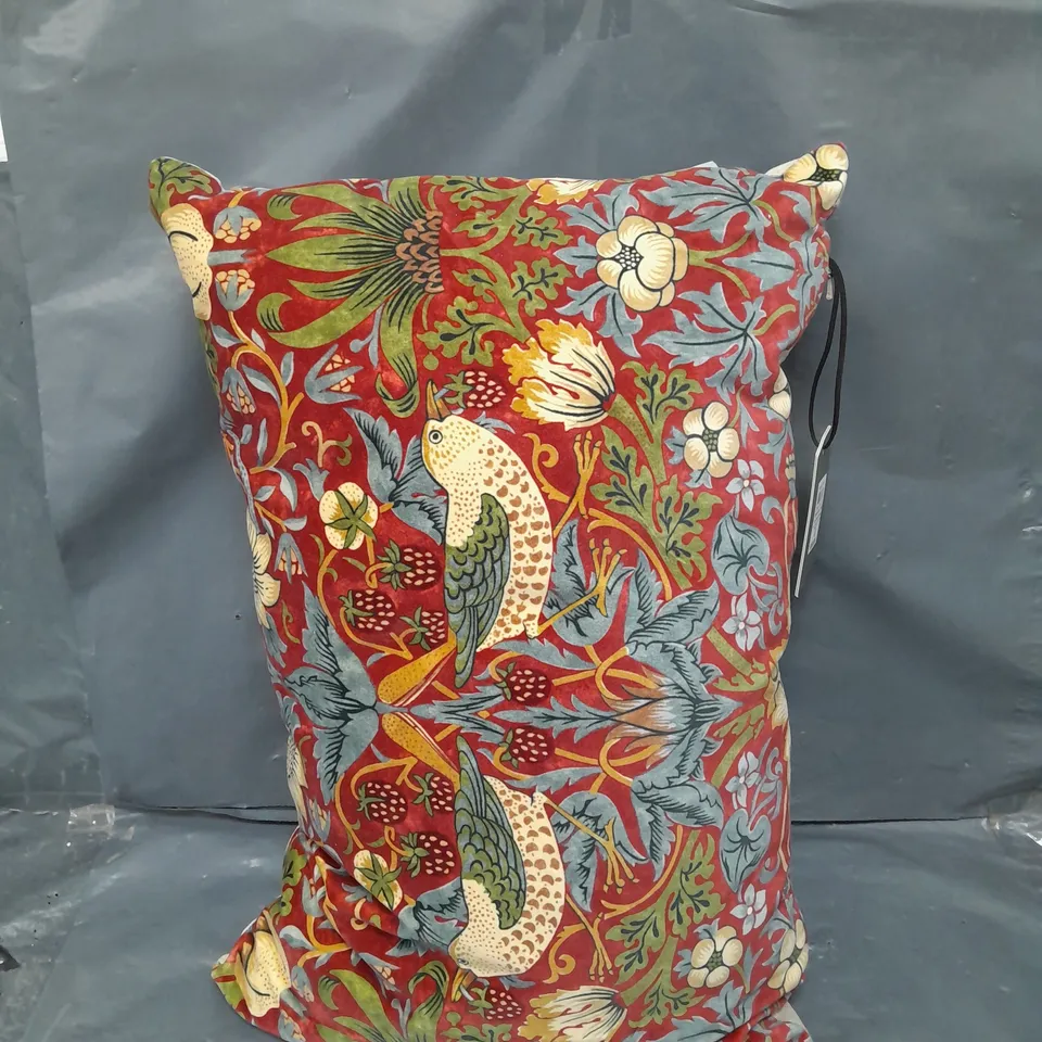 JOHN LEWIS MORRIS & CO STRAWBERRY THIEF CUSHION 