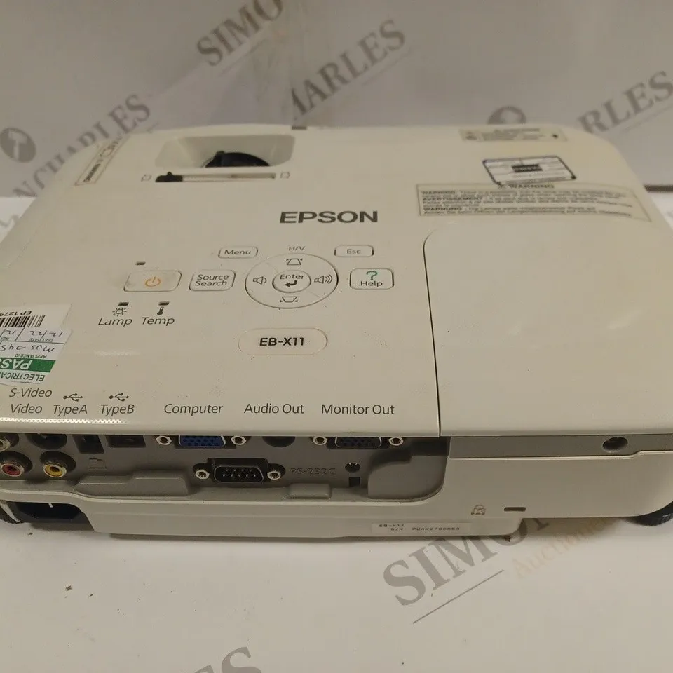 UNBOXED EPSON EB-X11 LCD PROJECTOR