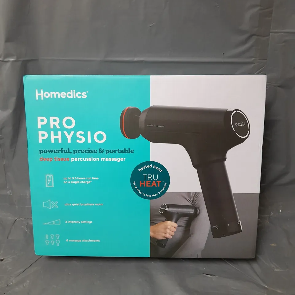 HOMEDICS PRO PHYSIO MASSAGE GUN RRP £300