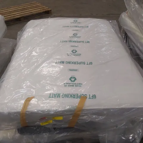 QUALITY BAGGED ADAMINE SERENITY COIL SPRING 4'6" DOUBLE SIZE MATTRESS