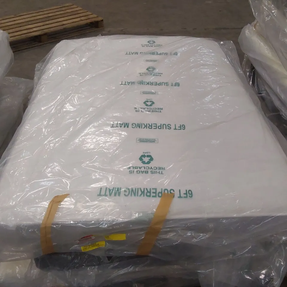 QUALITY BAGGED ADAMINE SERENITY COIL SPRING 4'6" DOUBLE SIZE MATTRESS 