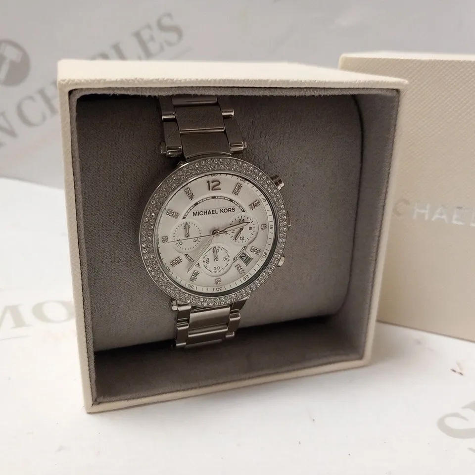 BOXED MICHAEL KORS PARKER LADIES WRIST WATCH