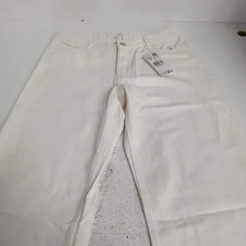 MANGO 328 TEEN GIRL JEANS – WHITE, SIZE XL
