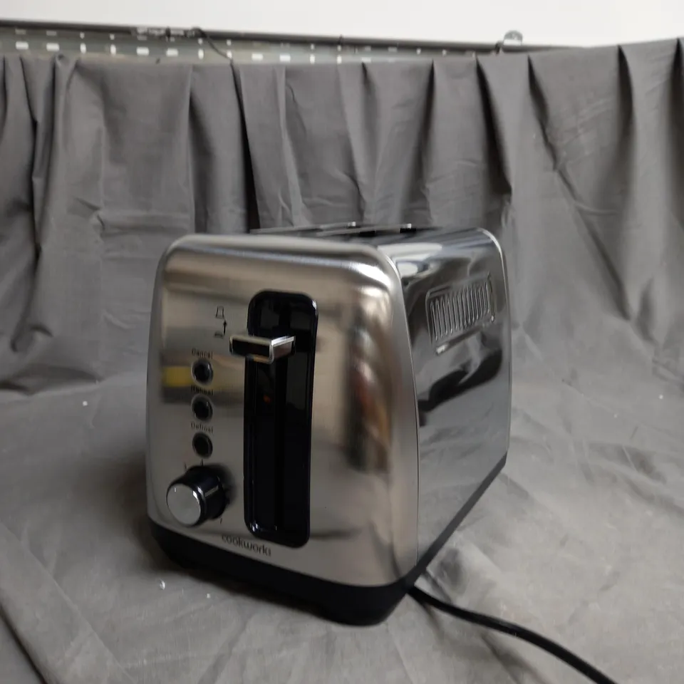 BOXED METAL 2 SLICE TOASTER 