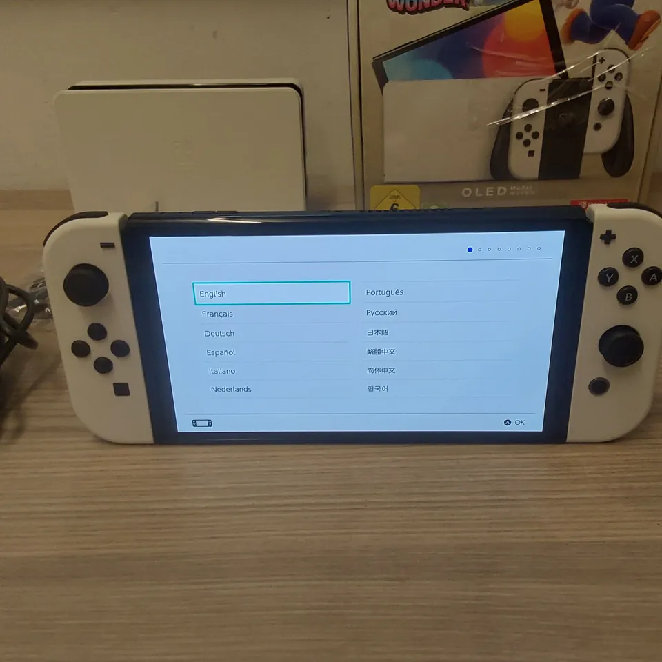 BOXED NINTENDO SWITCH OLED CONSOLE 