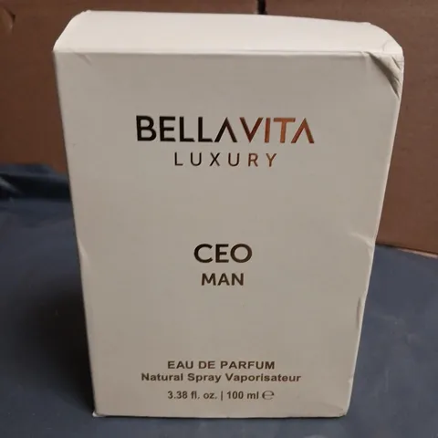 BOXED AND SEALED BELLAVITA LUXURY CEO MAN EAU DE PARFUM 100ML