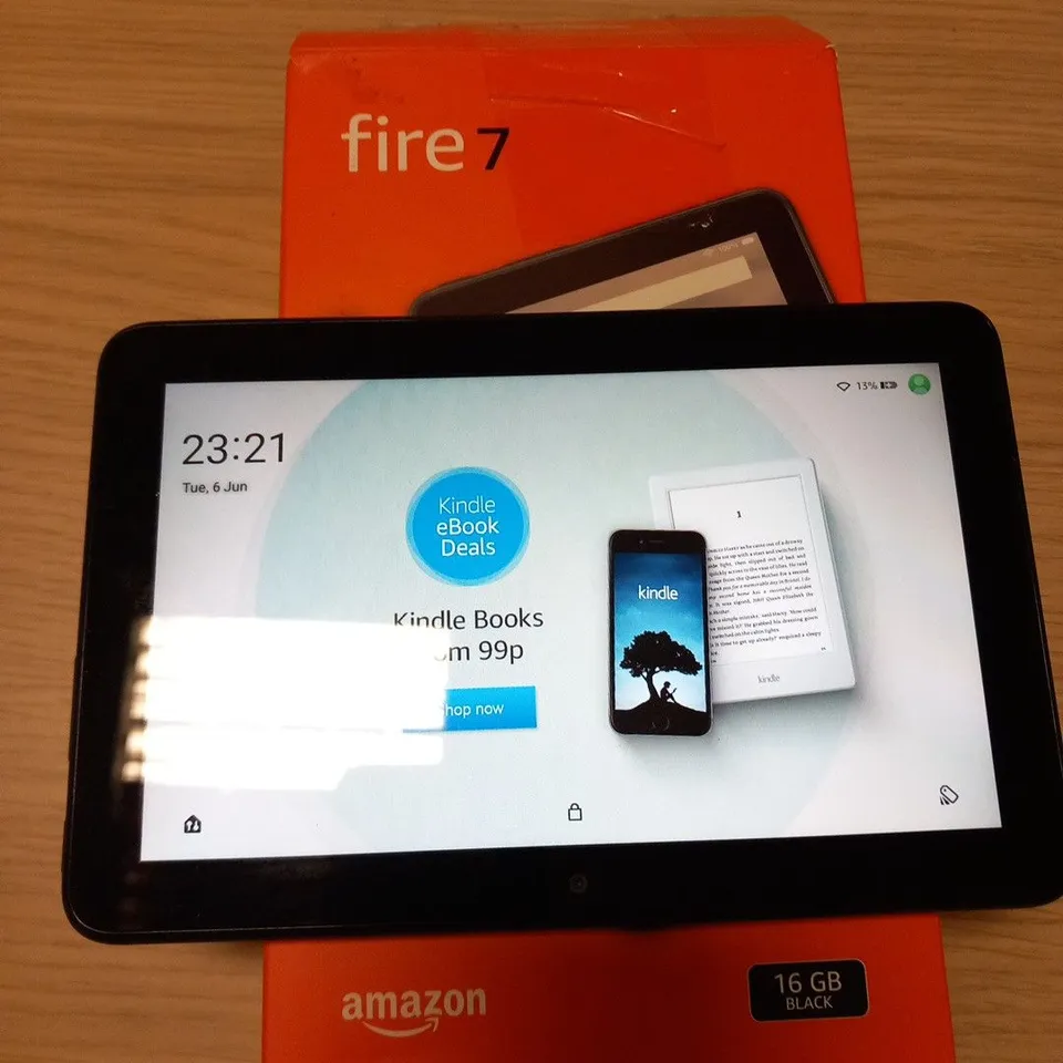 BOXED AMAZON FIRE 7 TABLET