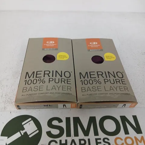 APPROXIMATELY 26 BOXED ICEBREAKER MERINO BASE LAYERS
