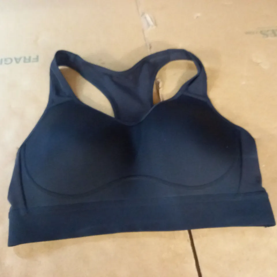 GYMSHARK BLACK TRAINING BRAS - S