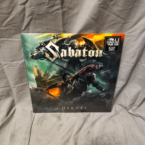 SEALED SABATON - HEROES VINYL LP (BLACK VINYL)