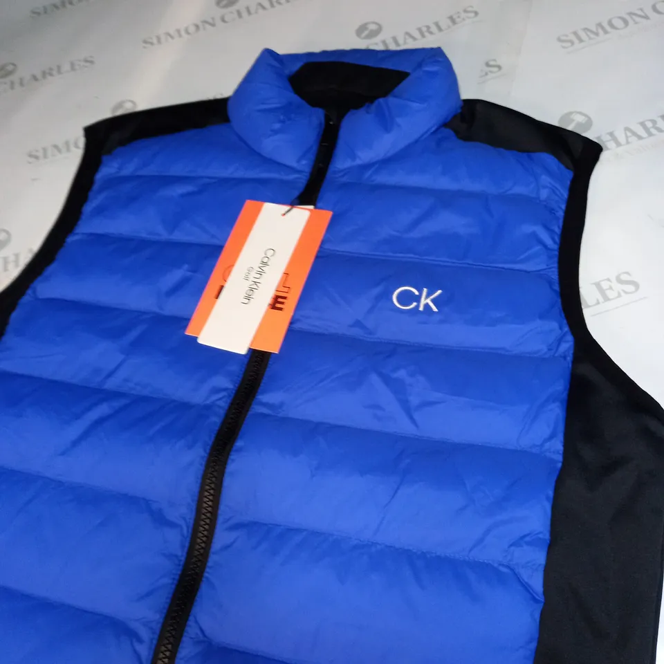 CALVIN KLEIN GOLF GILET SIZE S