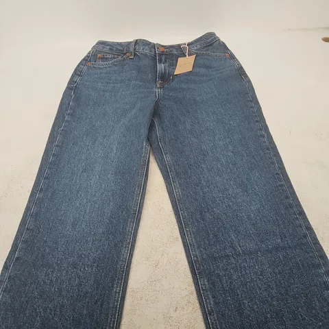 BODEN WOMEN'S STRAIGHT LEG JEANS β HIGH RISE, W28 P PETITE, MADE IN TΓRKIYE