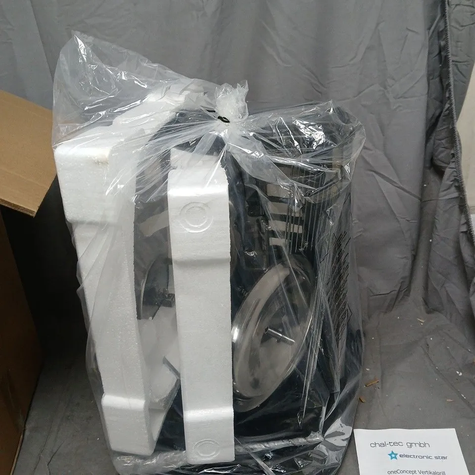 ONECONCEPT VERTIKALGRILL VERTICAL GRILL – BOXED, IN ORIGINAL PACKAGING