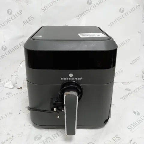 BOXED COOK'S ESSENTIALS 5.8L AIR FRYER IN SLATE GREY