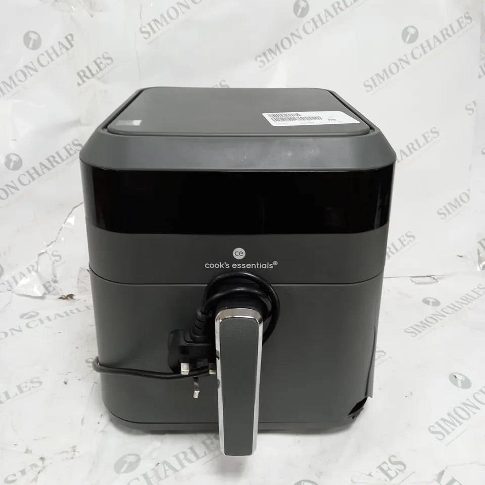 BOXED COOK'S ESSENTIALS 5.8L AIR FRYER IN SLATE GREY