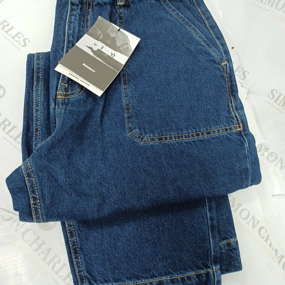 FINISTERRE YARREL JEANS, DARK INDIGO - SIZE 32R