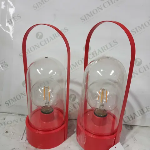 BUNDLEBERRY BY AMANDA HOLDEN SET OF 2 INDOOR OUTDOOR LANTERNS